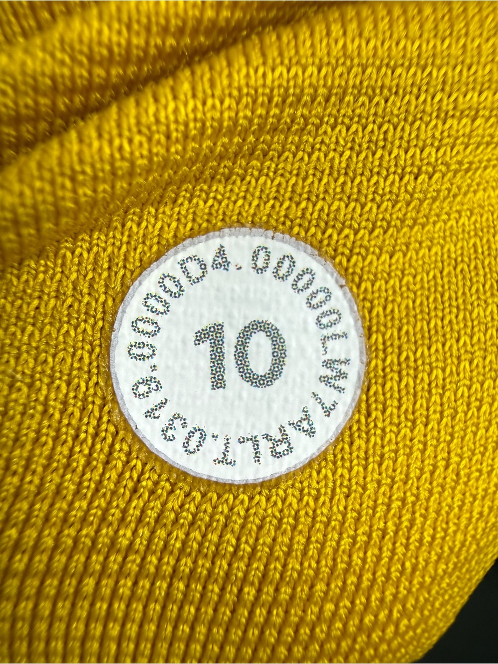 Lululemon Hotty Hot Short II *Long 4" Honeycomb Size 10 Yellow - Picture 6 of 6